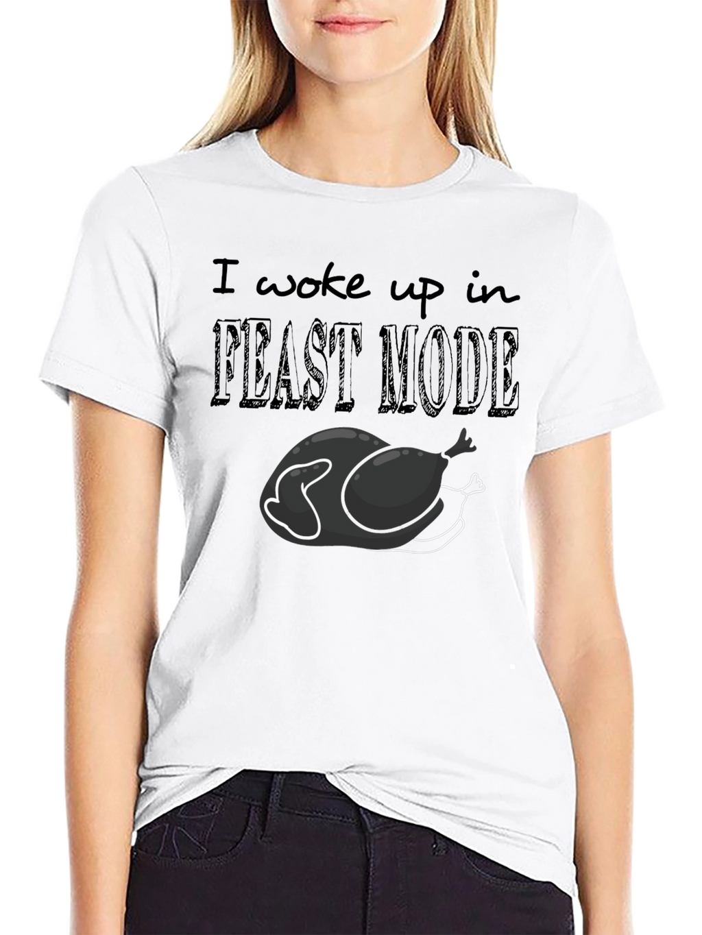 Feast Mode Turkey Graphic Tee