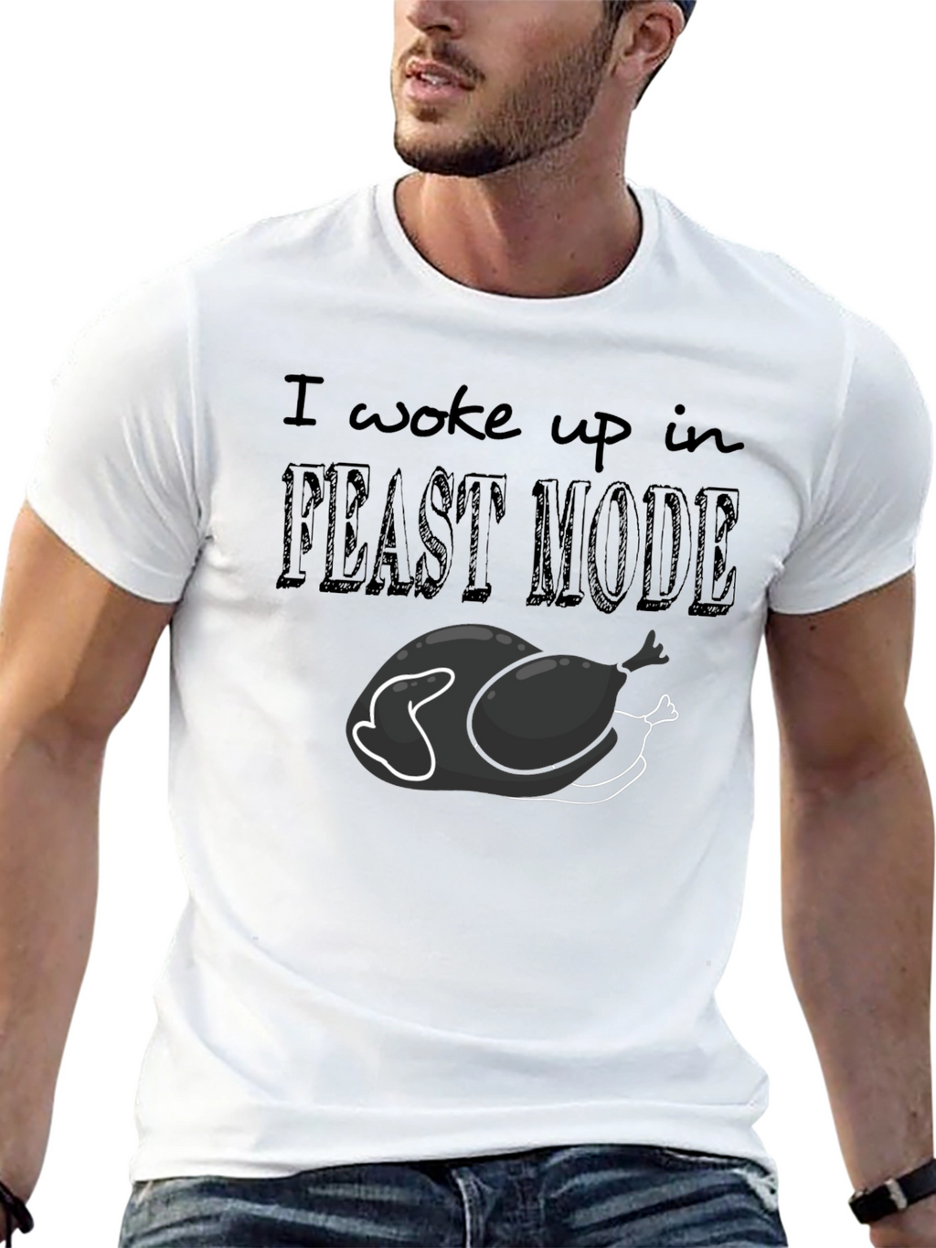 Feast Mode Turkey Graphic Tee