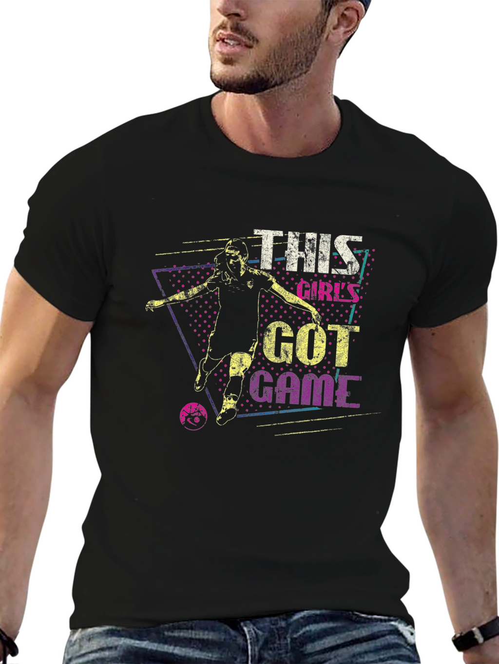 This Girls Got Game Graphic Tee