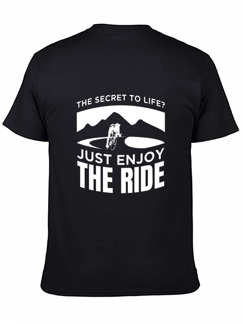 Enjoy The Ride Black T-Shirt