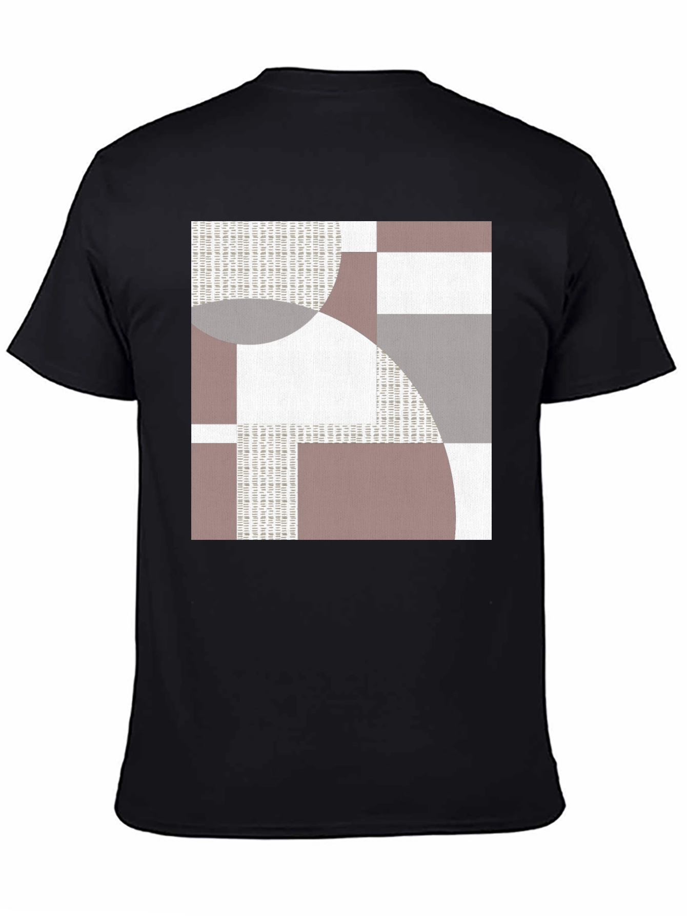 Abstract Geometric Graphic Print T-Shirt