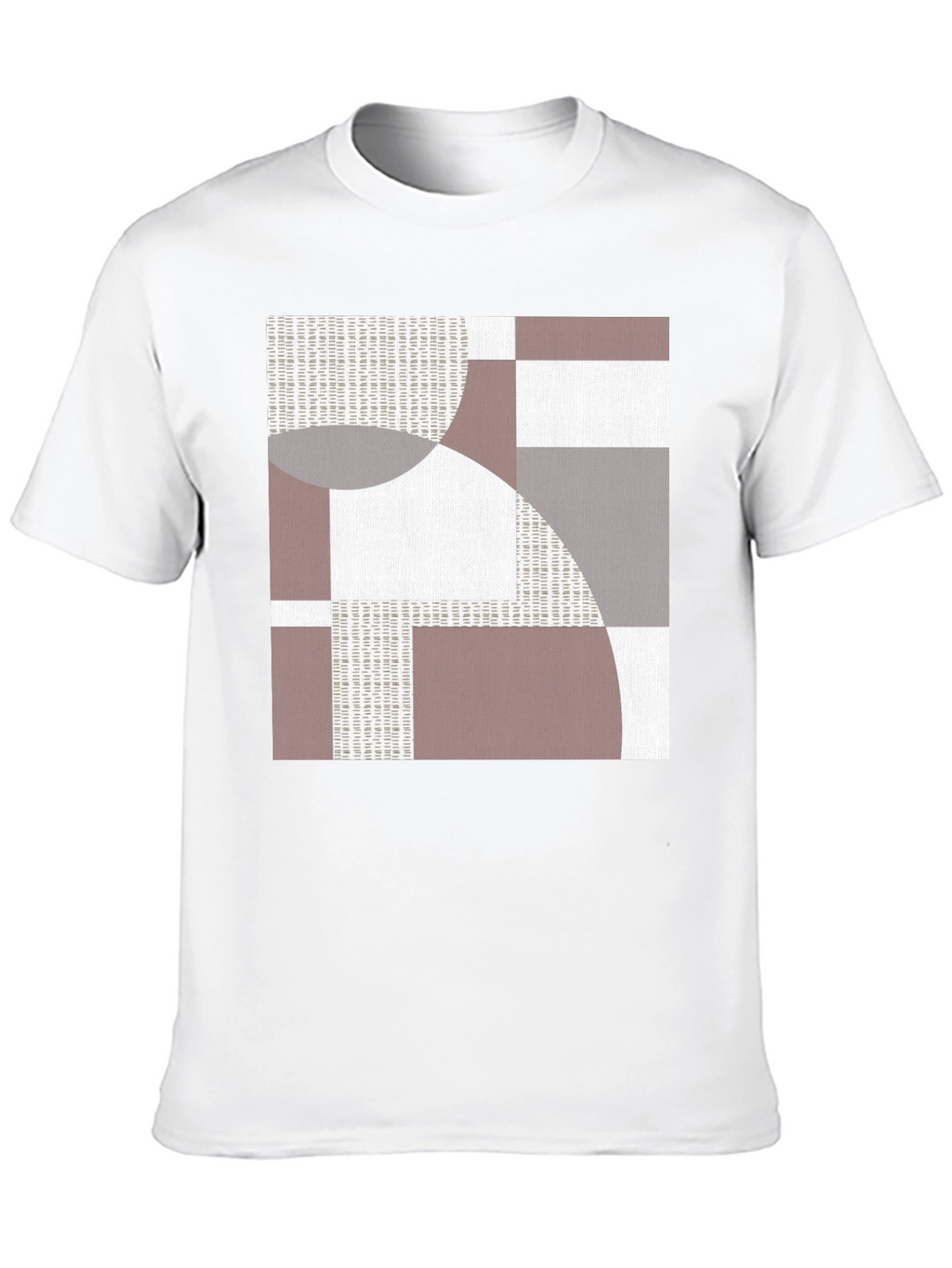 Abstract Geometric Graphic Print T-Shirt