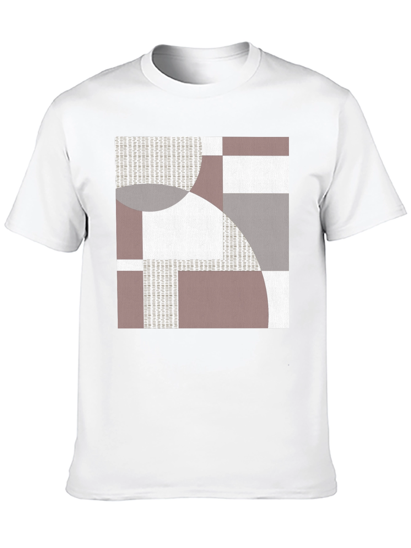 Abstract Geometric Graphic Print T-Shirt