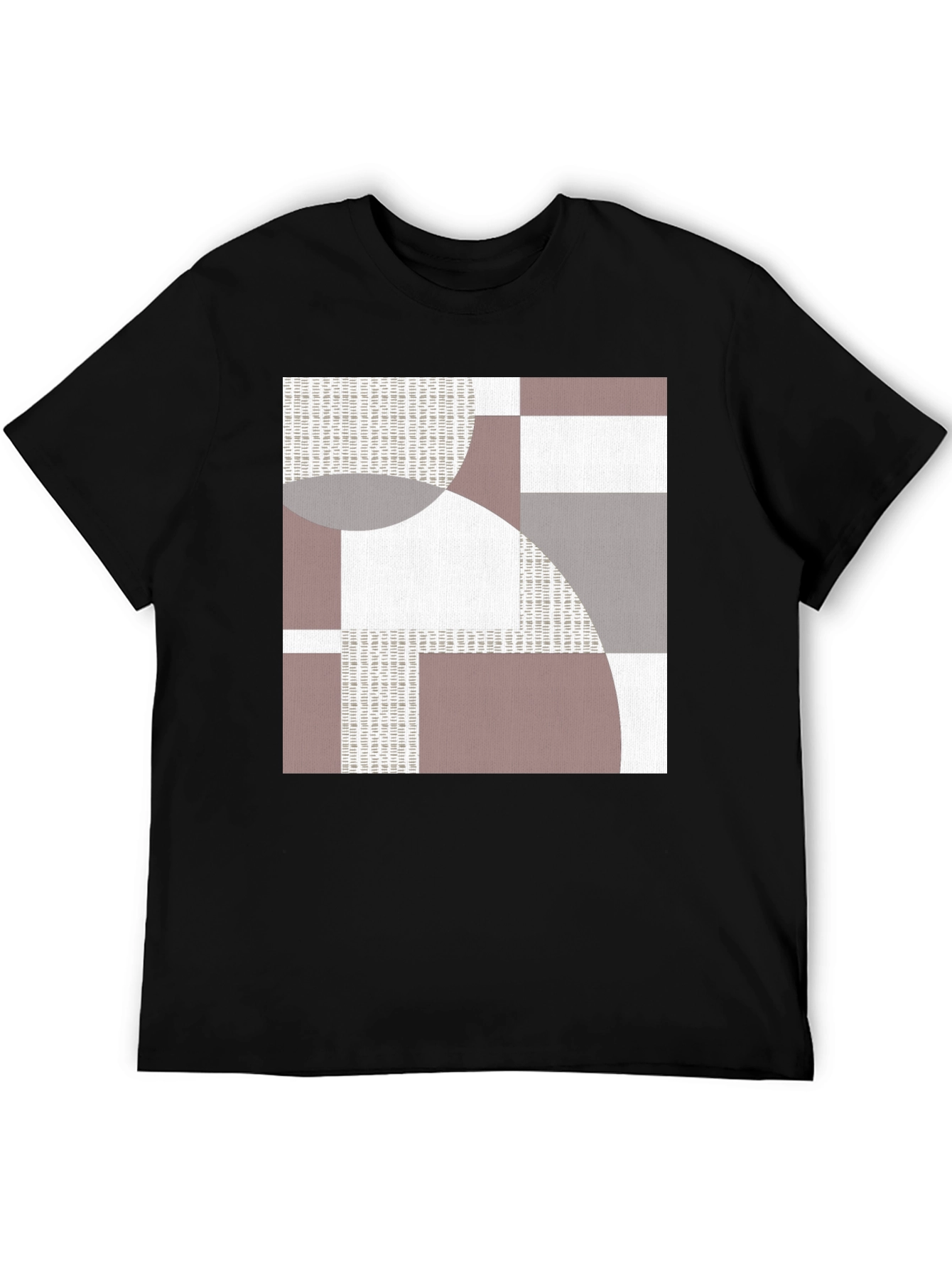 Abstract Geometric Graphic Print T-Shirt