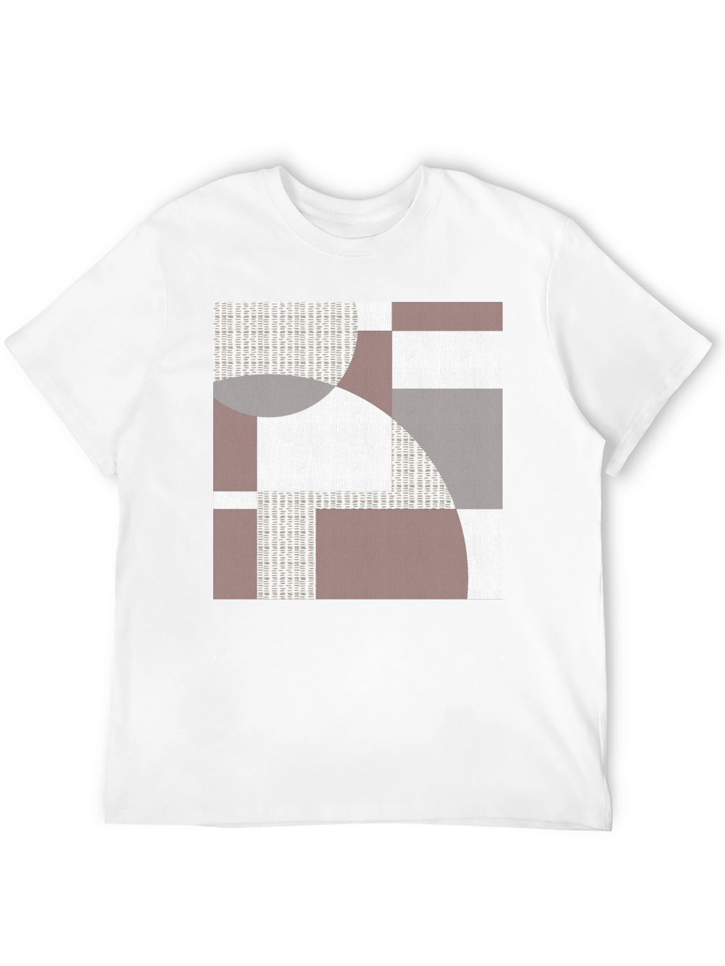 Abstract Geometric Graphic Print T-Shirt