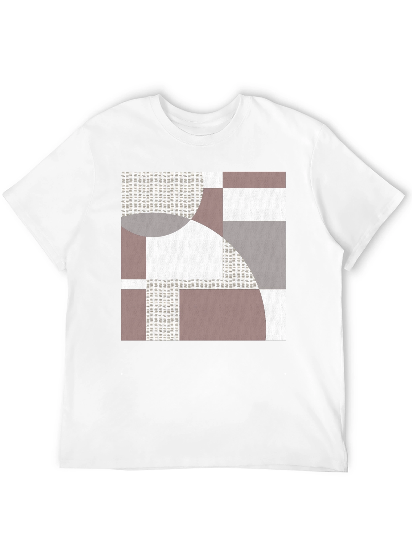 Abstract Geometric Graphic Print T-Shirt