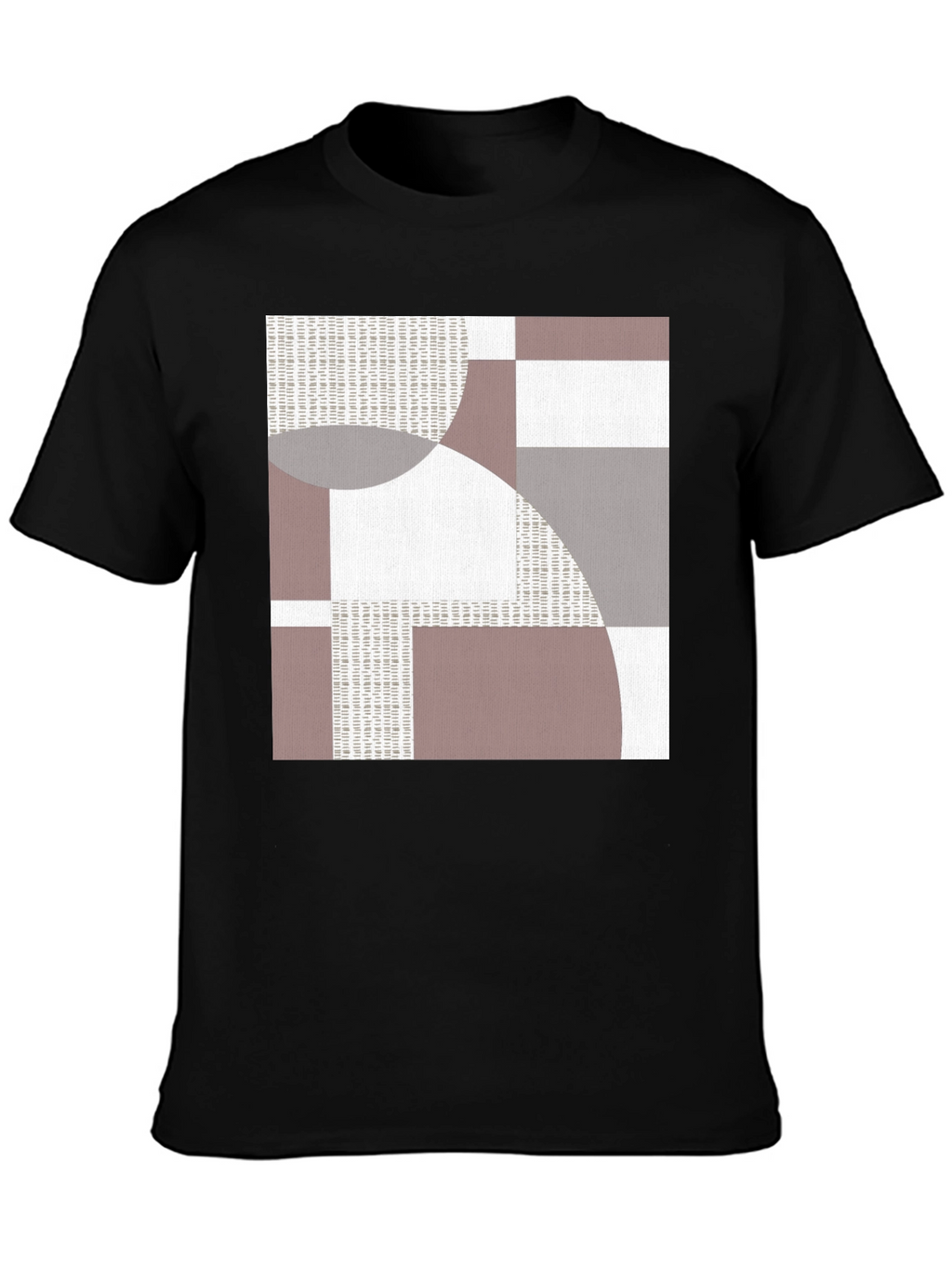 Abstract Geometric Graphic Print T-Shirt