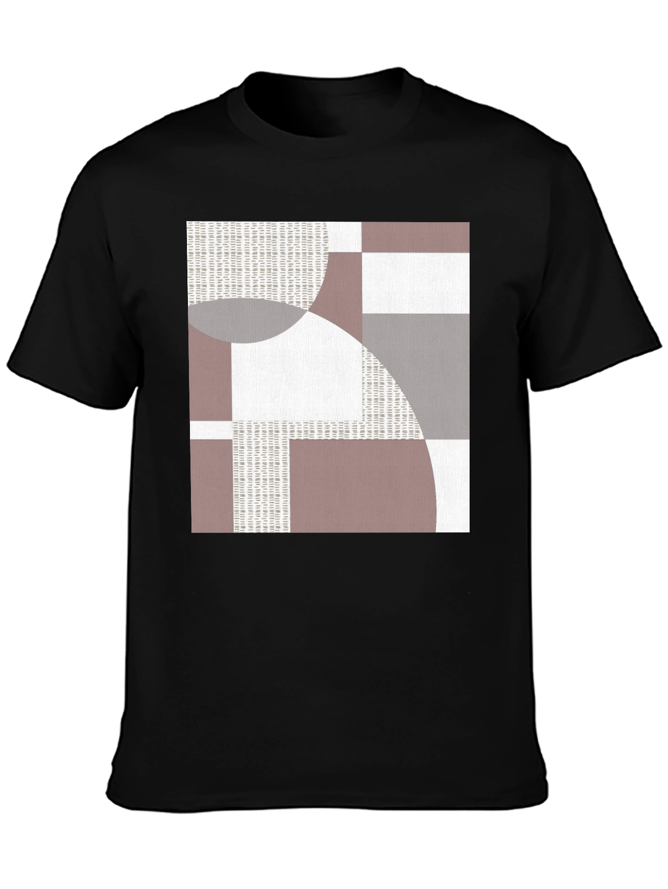 Abstract Geometric Graphic Print T-Shirt