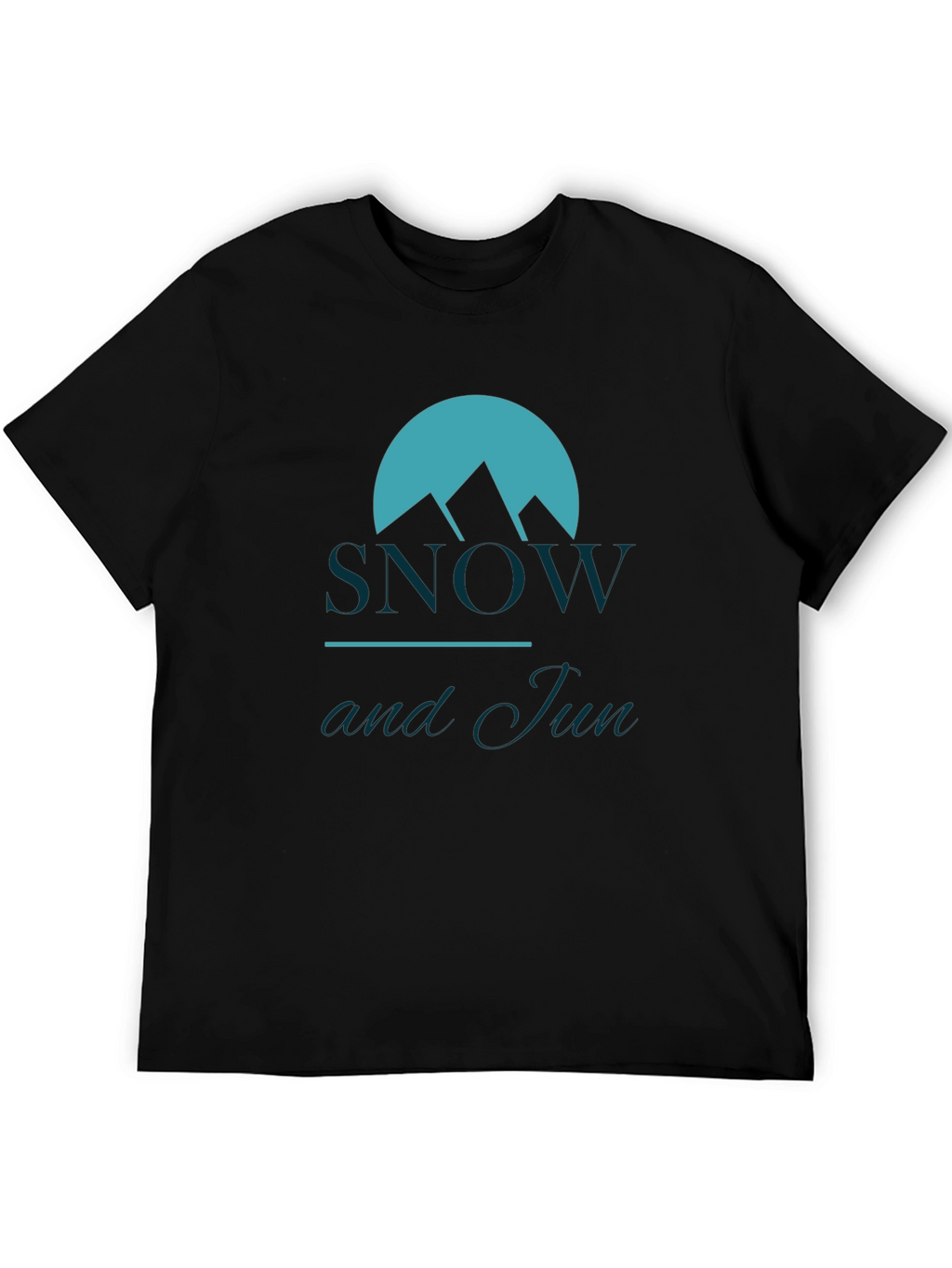 Snow and Sun Graphic Tee - Stylish Comfort