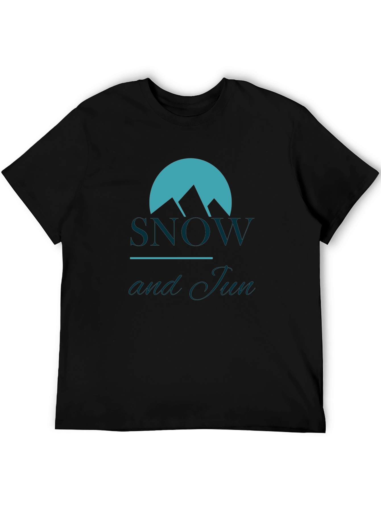 Snow and Sun Graphic Tee - Stylish Comfort