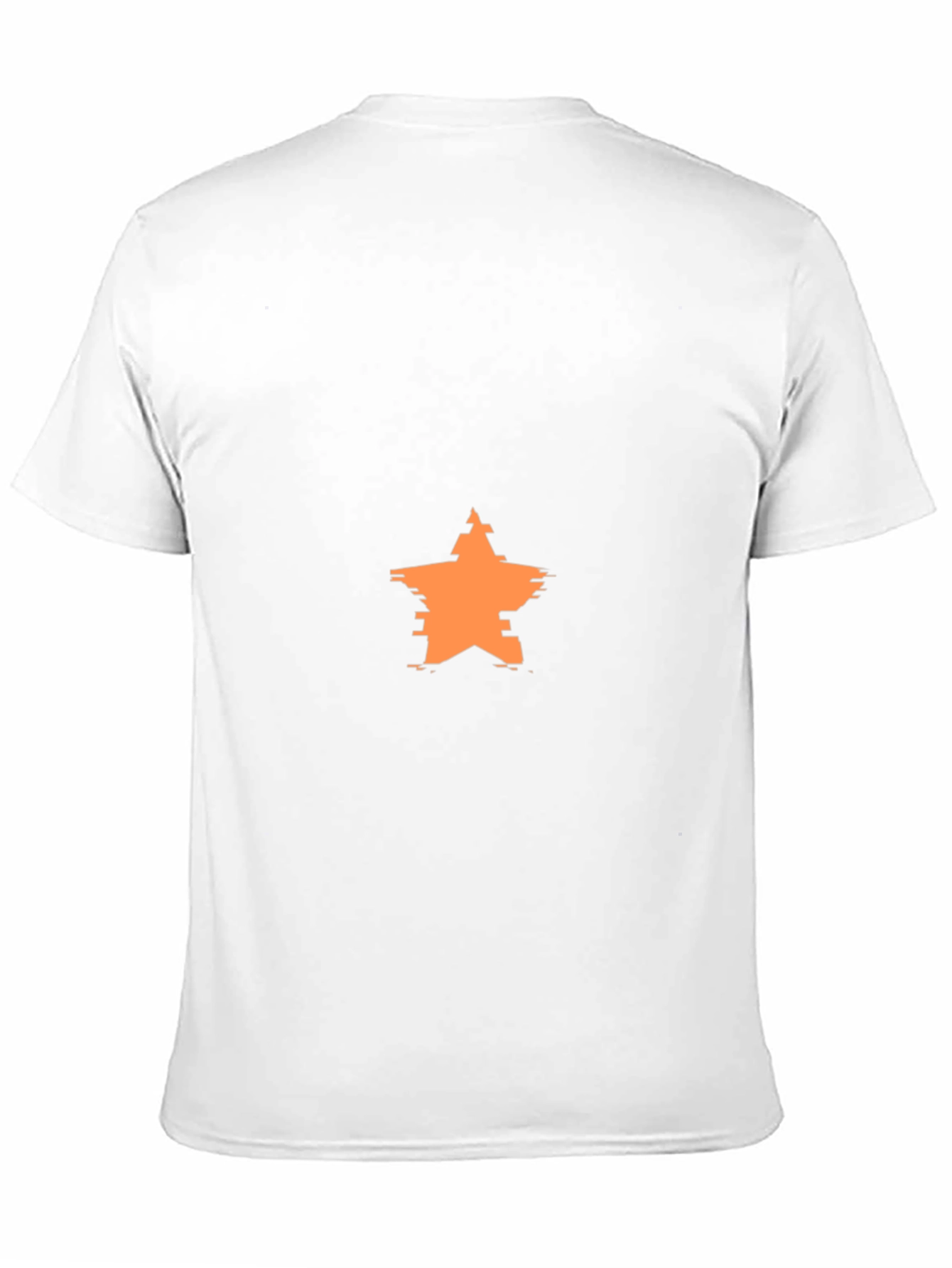 Modern Star Graphic Black T-Shirt