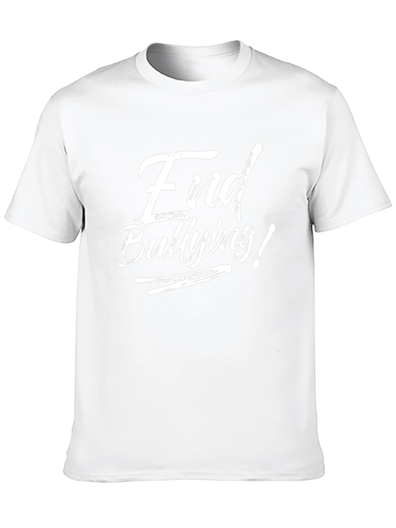 End Bullying! Black T-Shirt - Anti Bullying Awareness