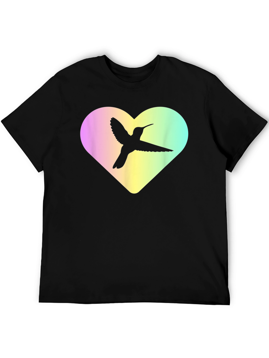 Hummingbird Heart Graphic Tee - Unisex