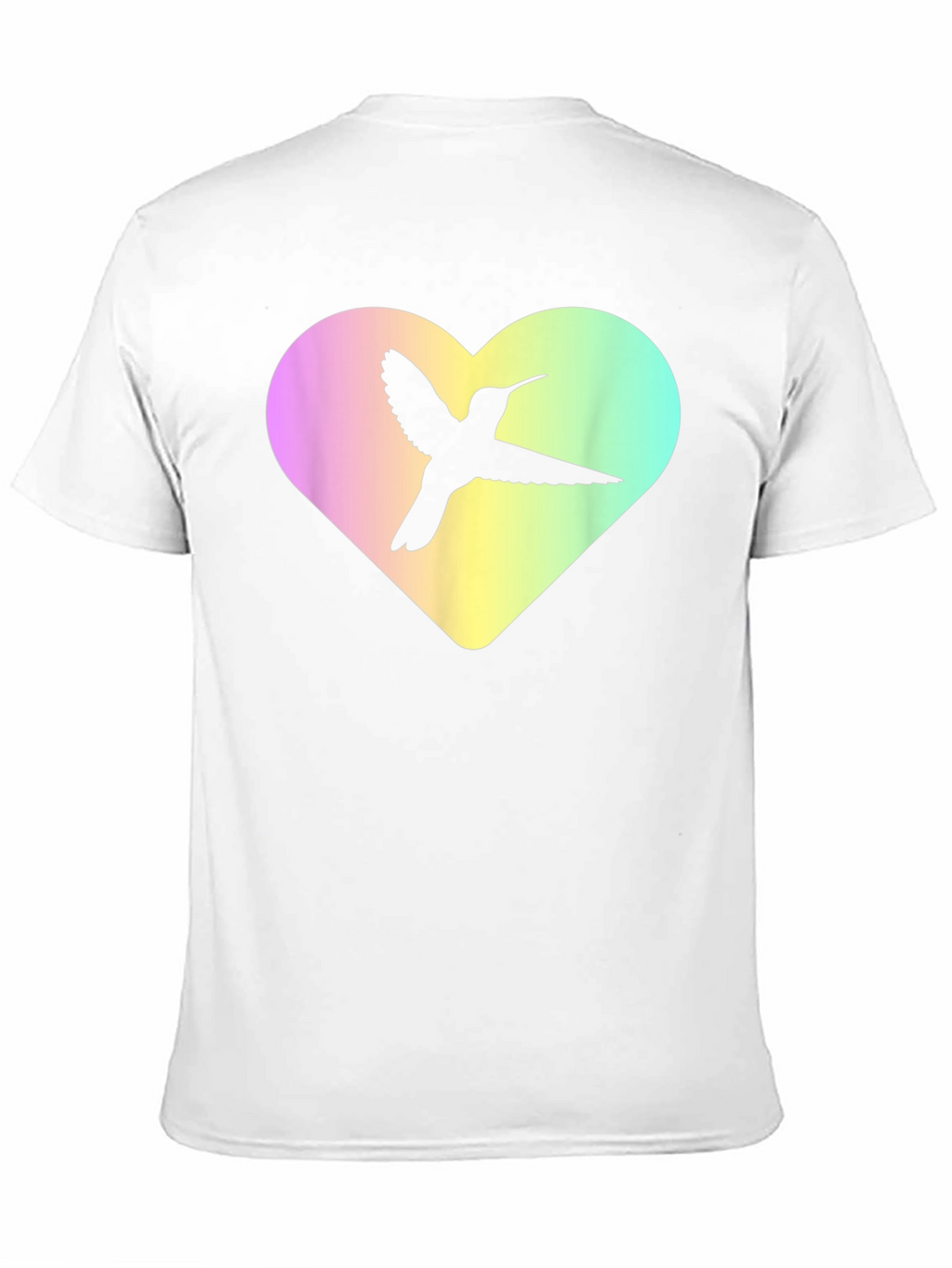 Hummingbird Heart Graphic Tee - Unisex