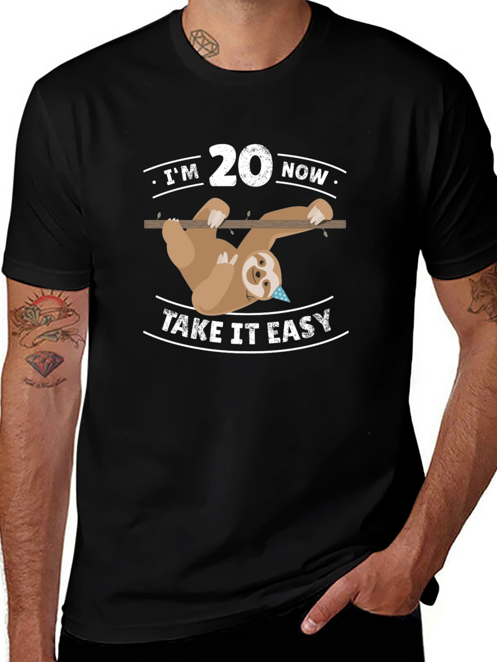 Im 20 Now Sloth T-Shirt - Take It Easy!