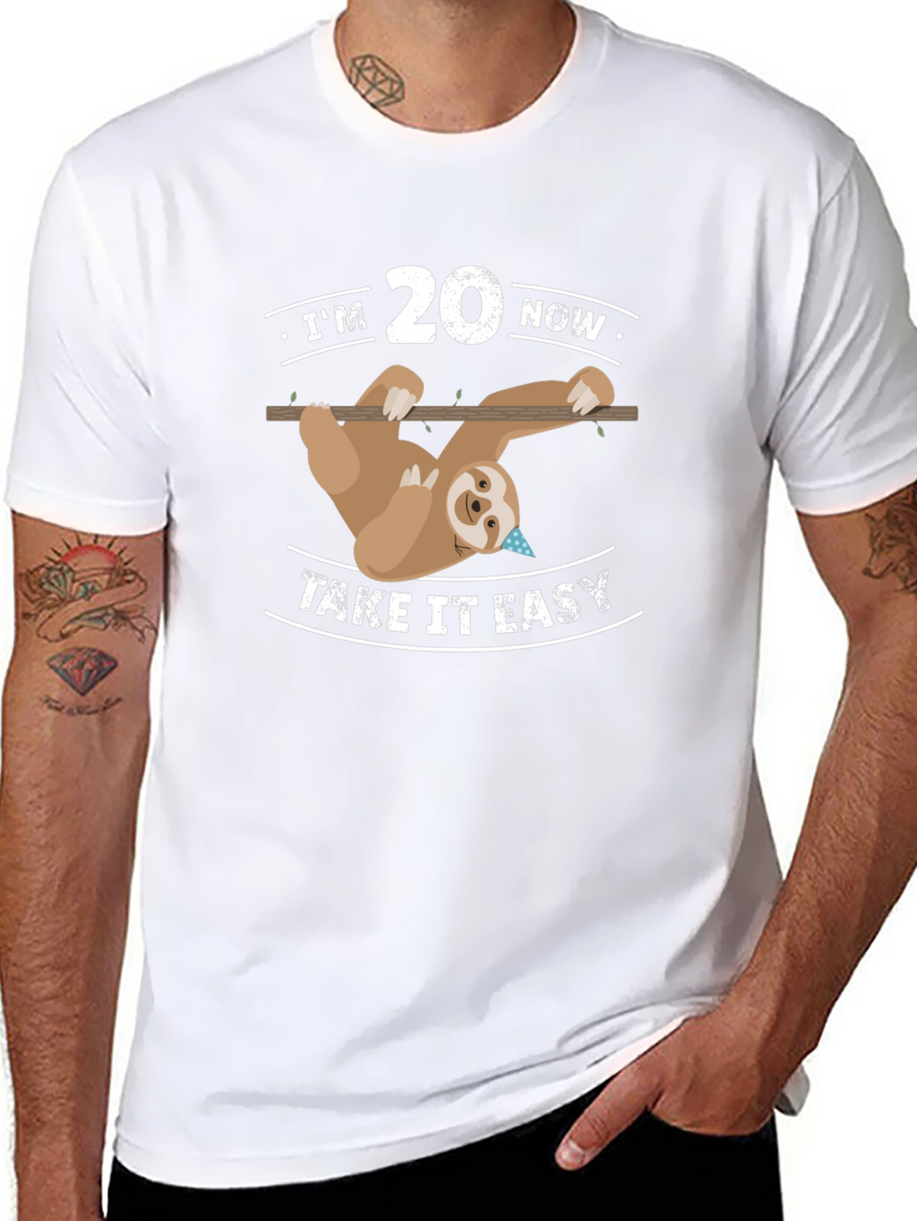 Im 20 Now Sloth T-Shirt - Take It Easy!
