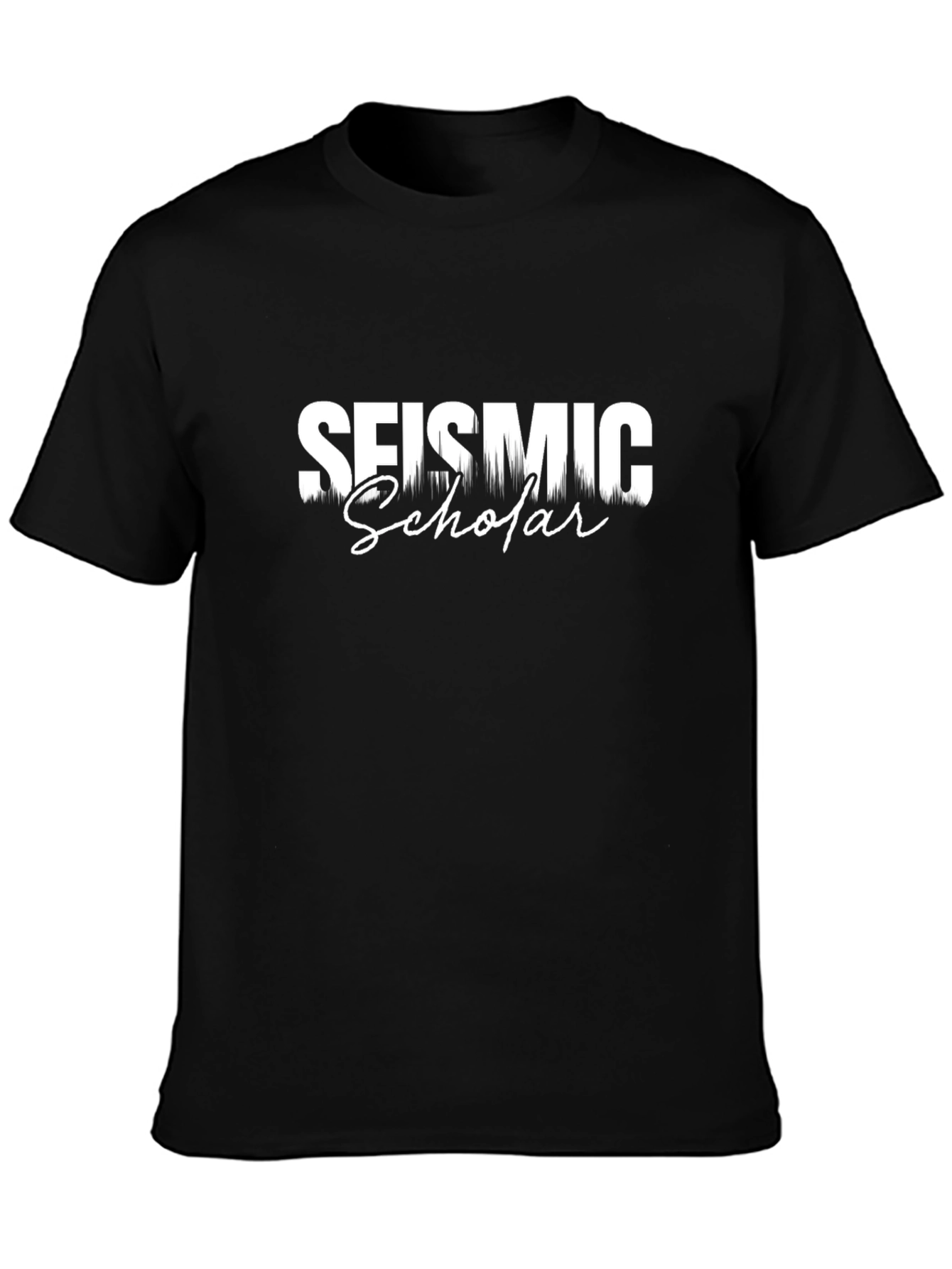 Seismic Scholar Graphic Tee - Black