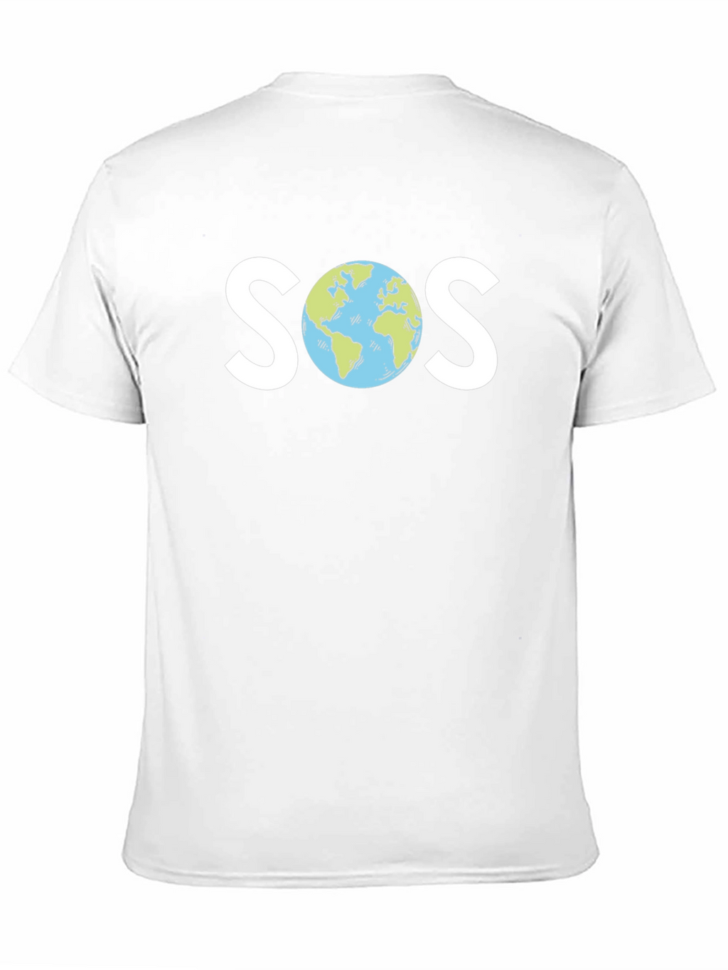SOS Earth Graphic T-Shirt - Save Our Planet Tee