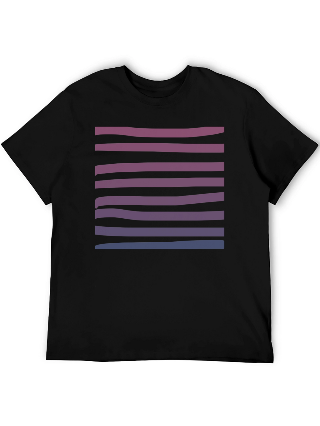 Striped Gradient Tee - Stylish Casual Wear
