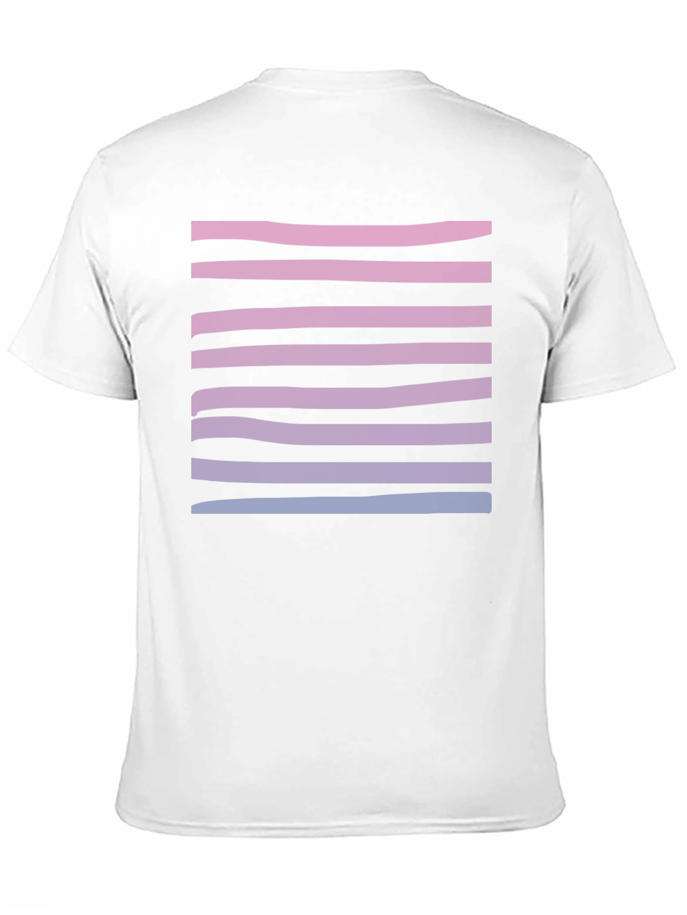 Striped Gradient Tee - Stylish Casual Wear