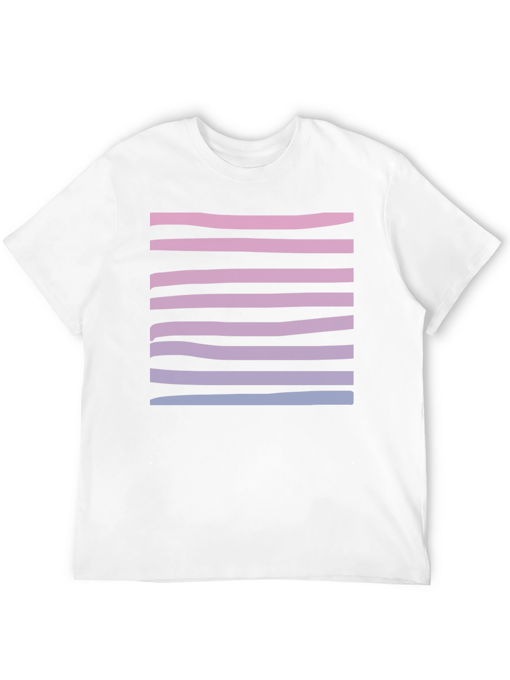 Striped Gradient Tee - Stylish Casual Wear
