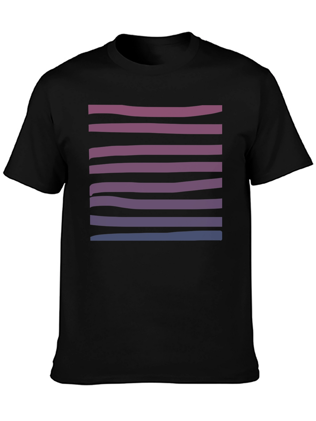 Striped Gradient Tee - Stylish Casual Wear