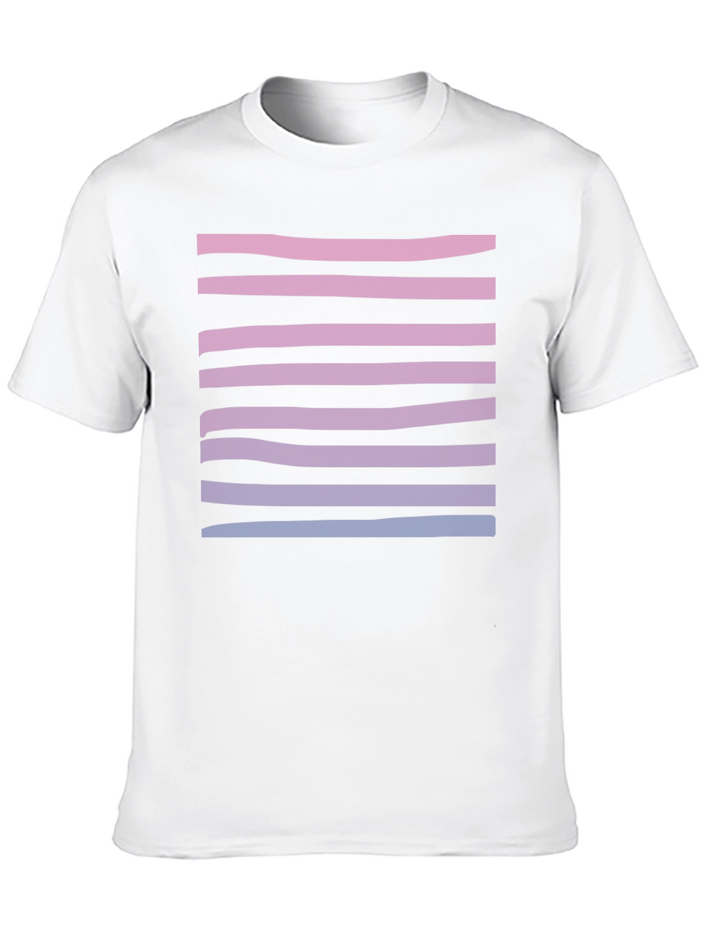 Striped Gradient Tee - Stylish Casual Wear