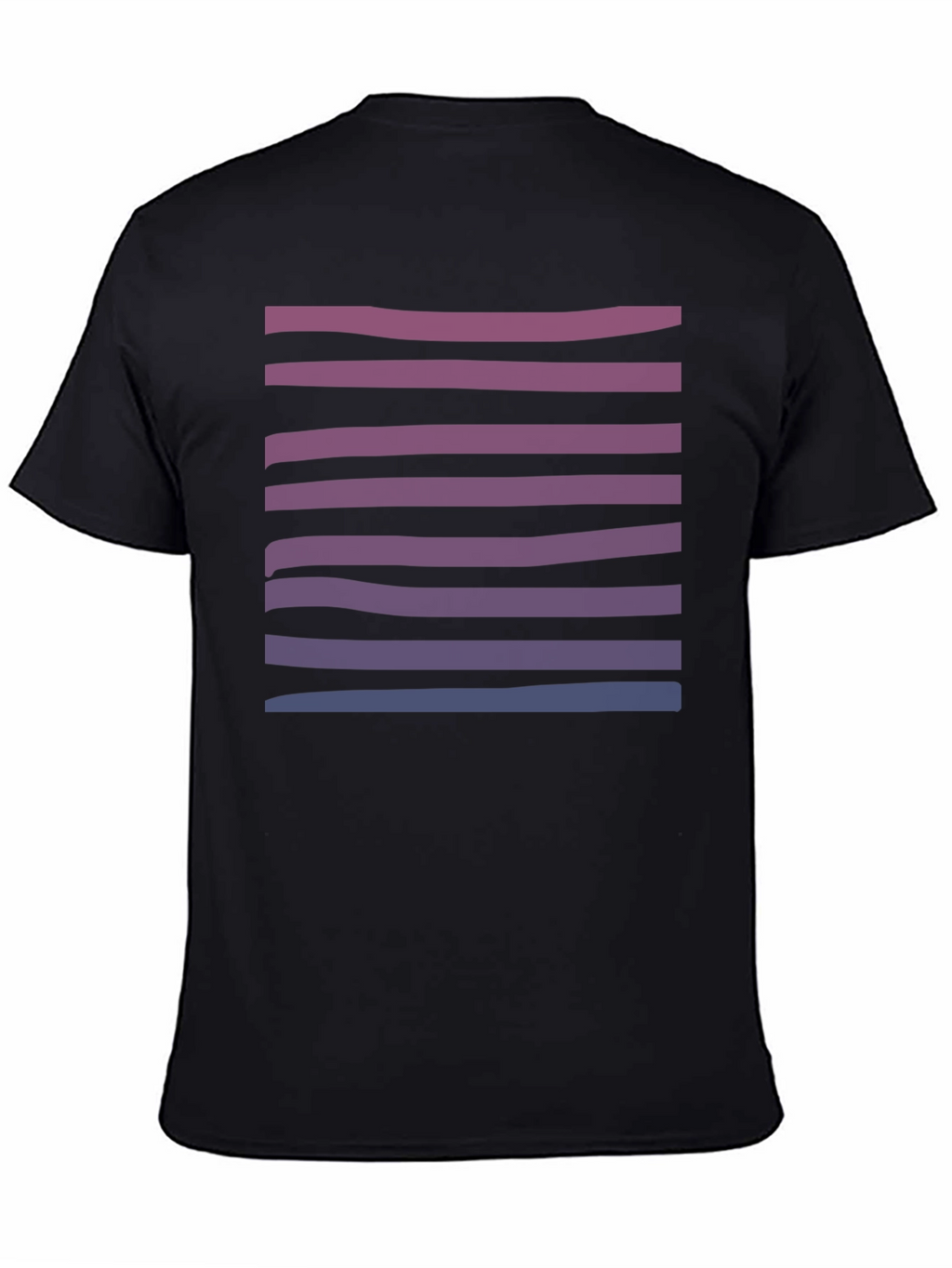 Striped Gradient Tee - Stylish Casual Wear