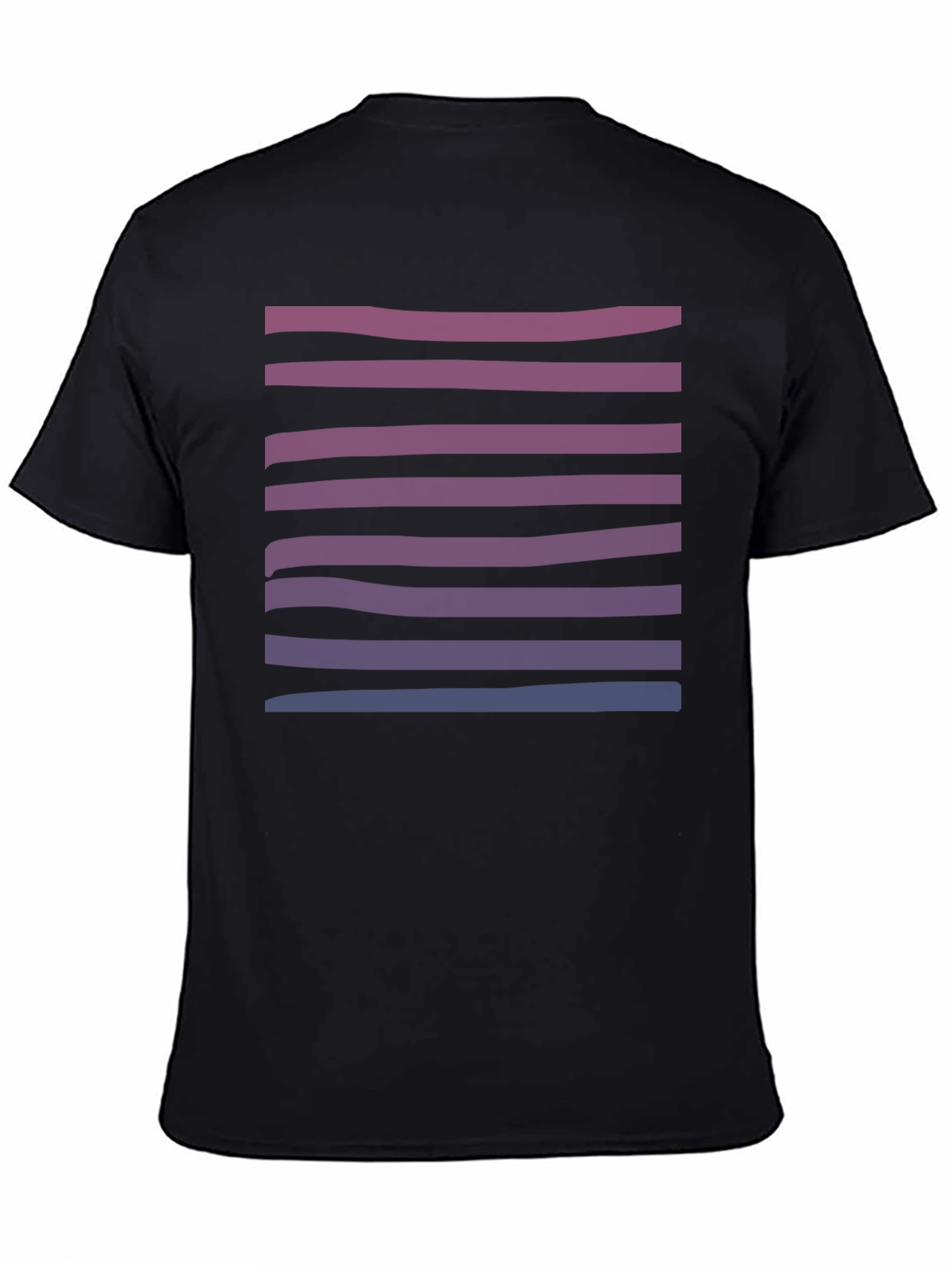 Striped Gradient Tee - Stylish Casual Wear