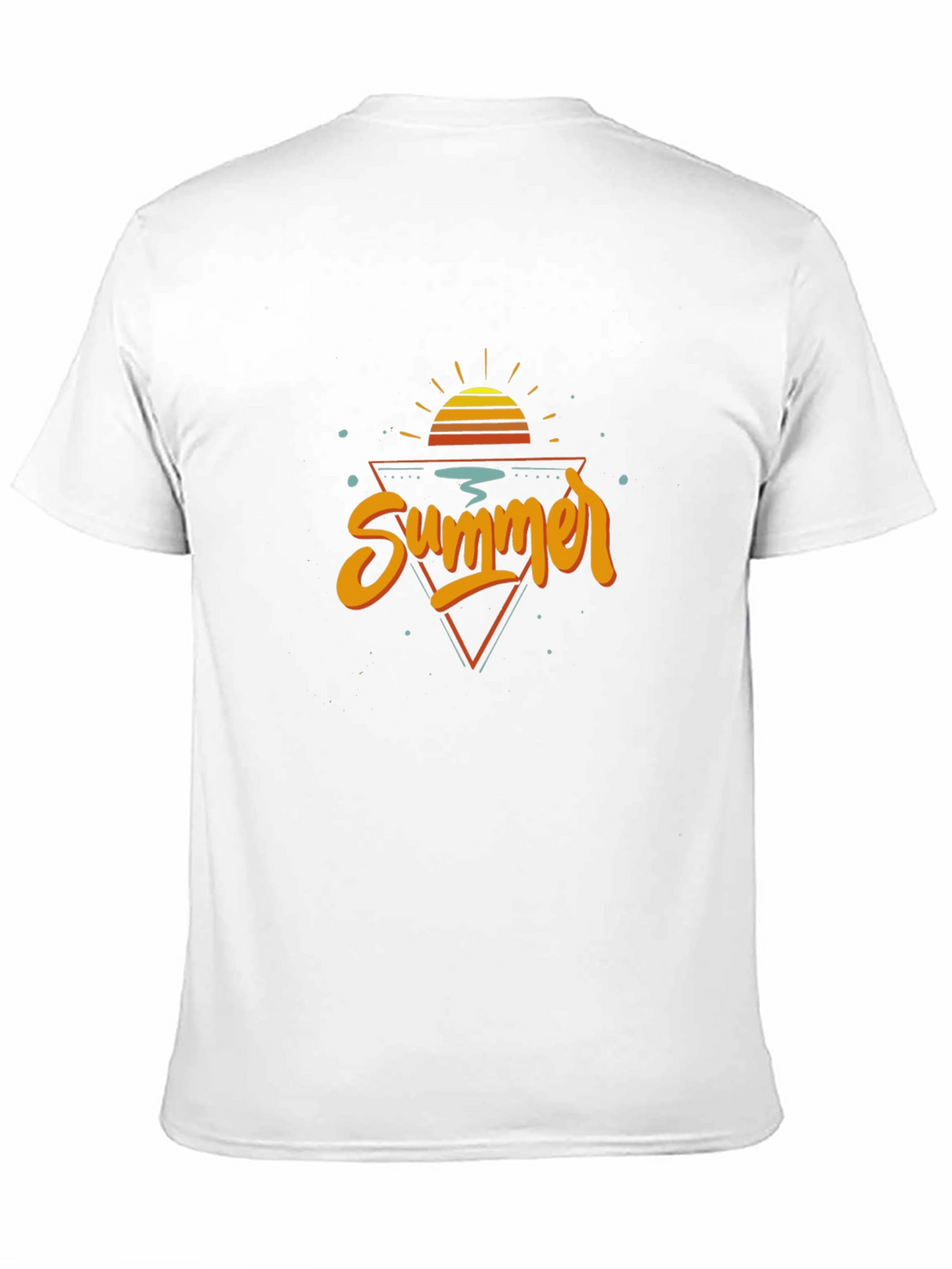 Summer Graphic T-Shirt - Retro Sunset Design