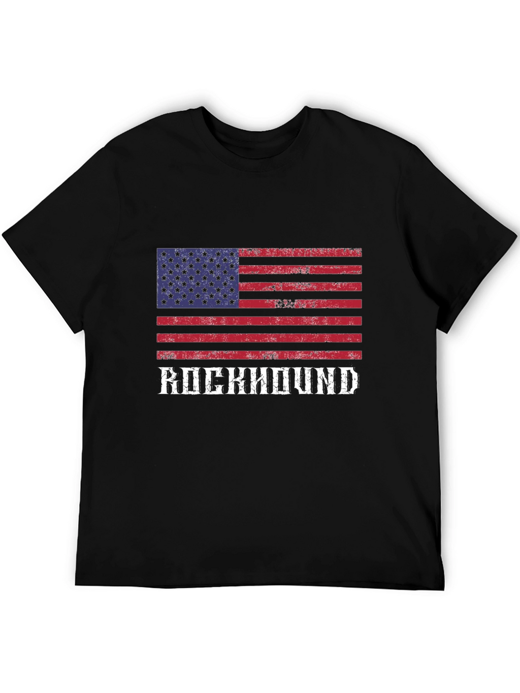 Rockhound American Flag Graphic T-Shirt