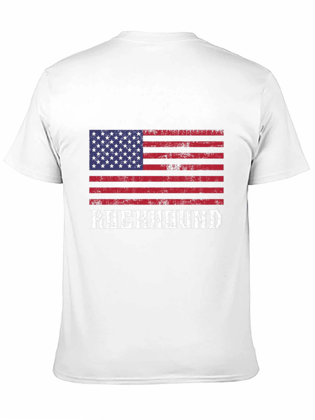 Rockhound American Flag Graphic T-Shirt