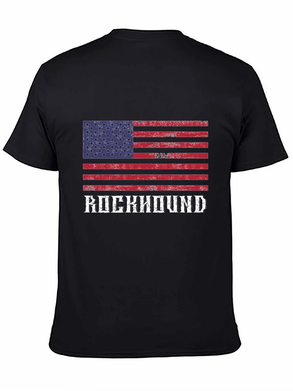 Rockhound American Flag Graphic T-Shirt