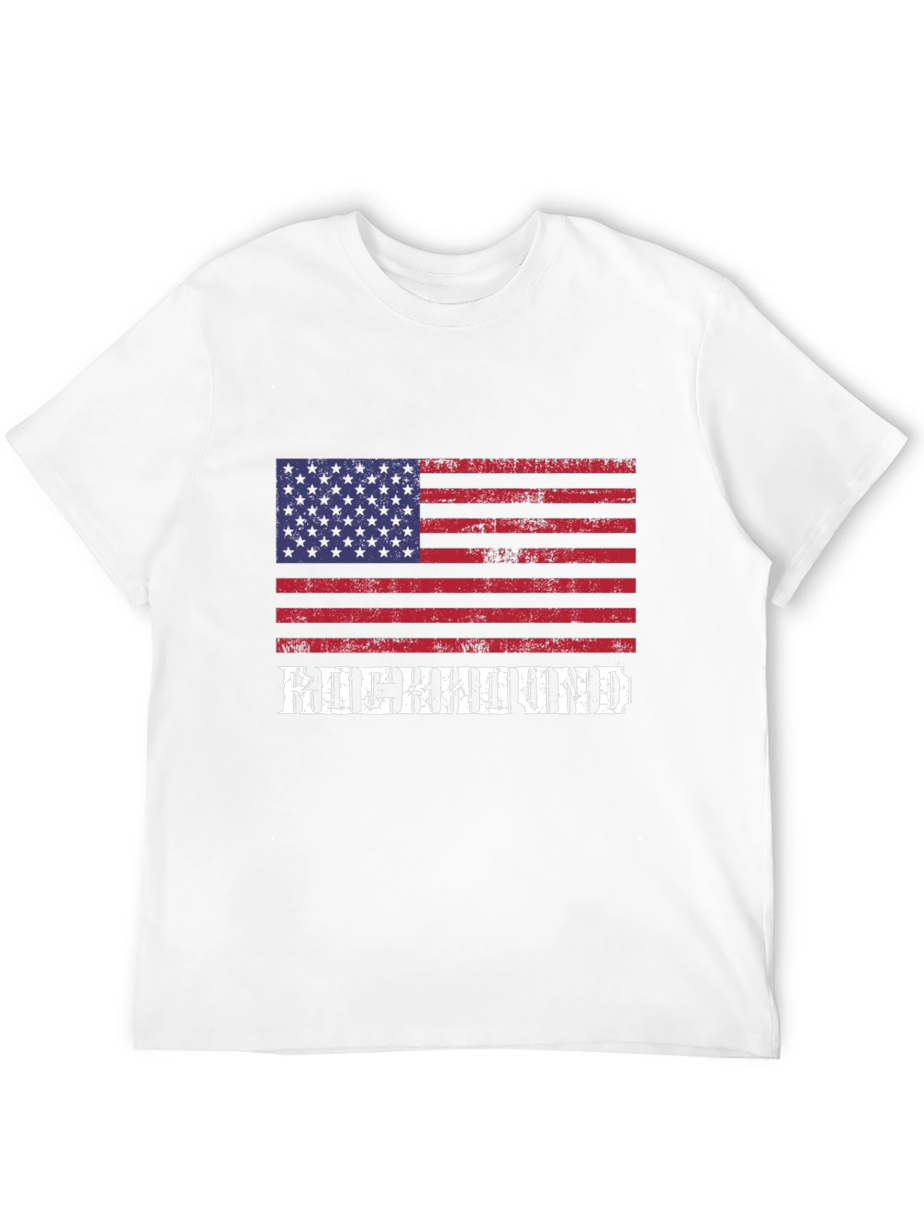 Rockhound American Flag Graphic T-Shirt