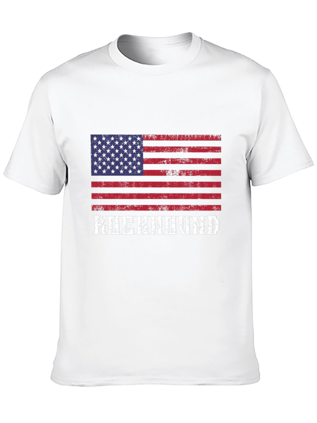 Rockhound American Flag Graphic T-Shirt