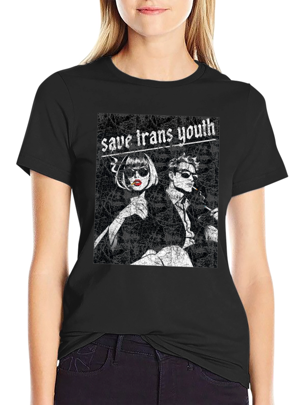 Save Trans Youth T-Shirt - Stylish Activism