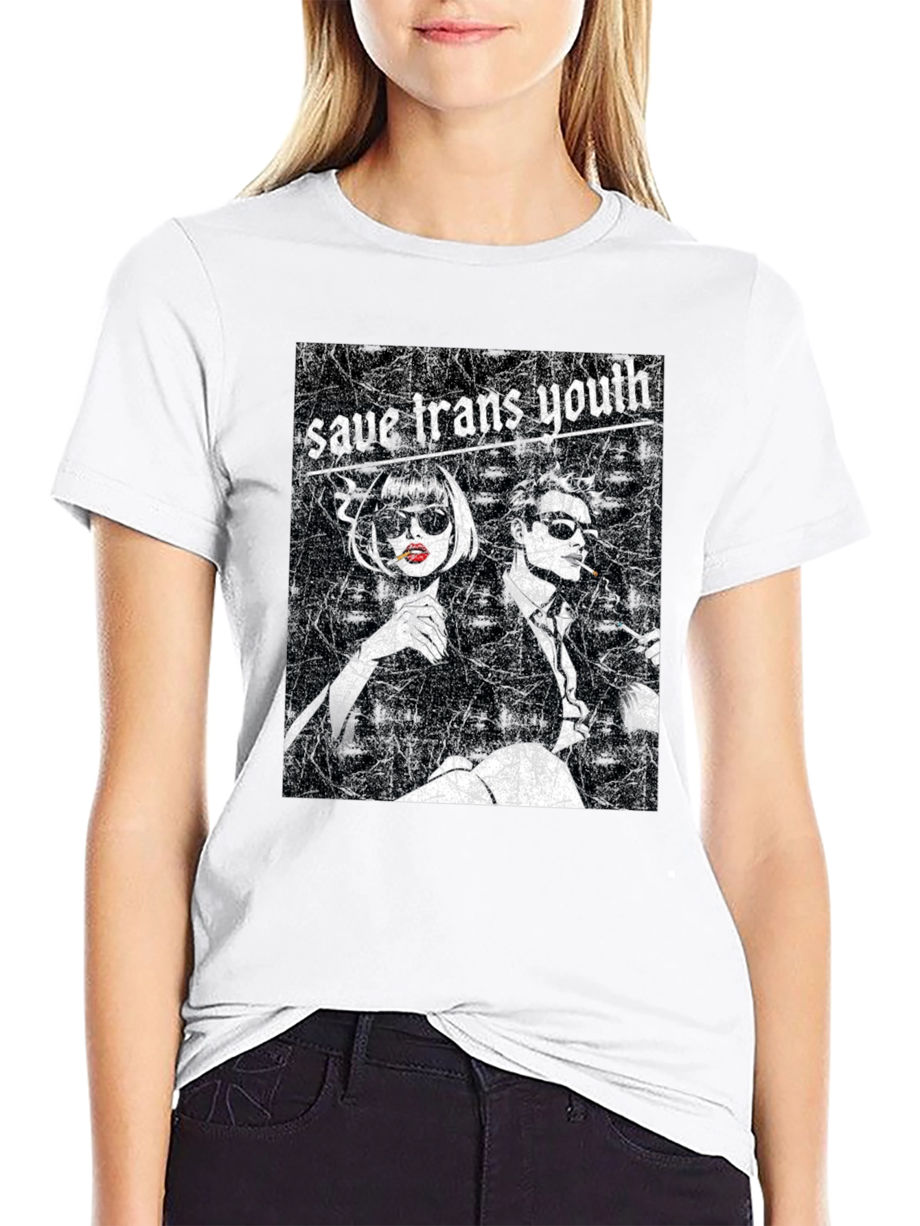 Save Trans Youth T-Shirt - Stylish Activism