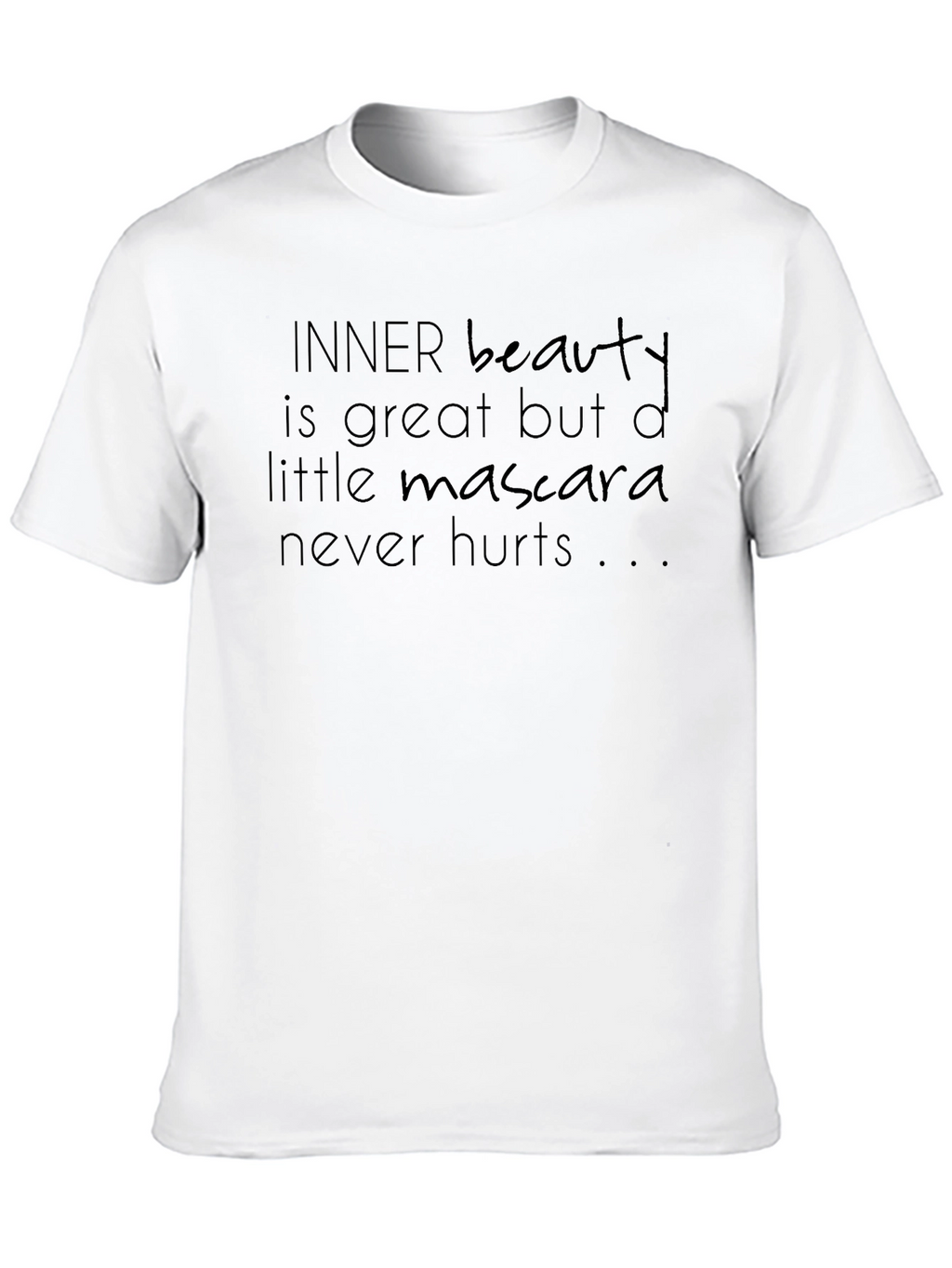 Inner Beauty Mascara Graphic T-Shirt