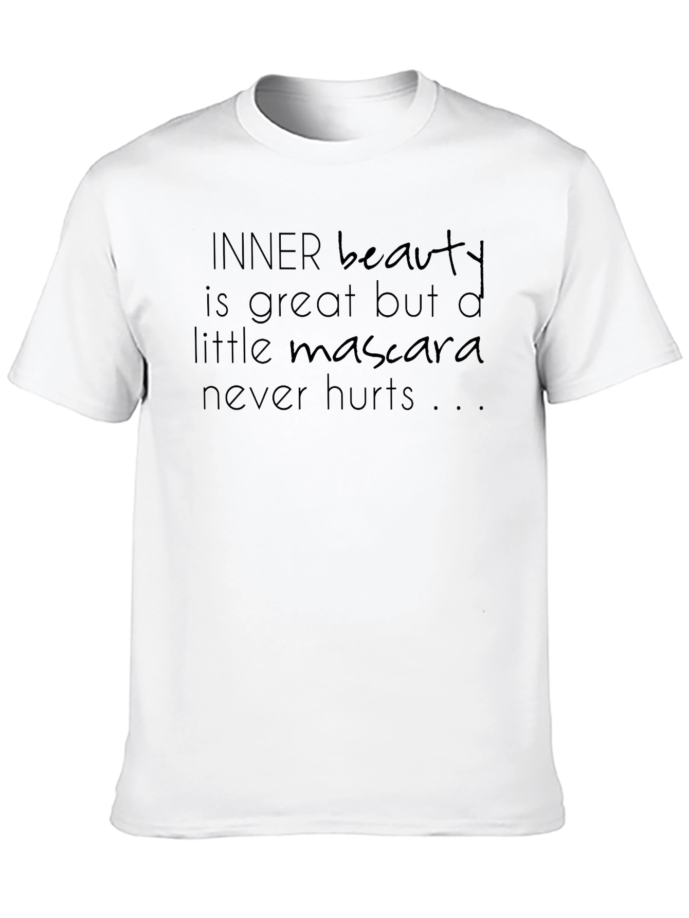 Inner Beauty Mascara Graphic T-Shirt