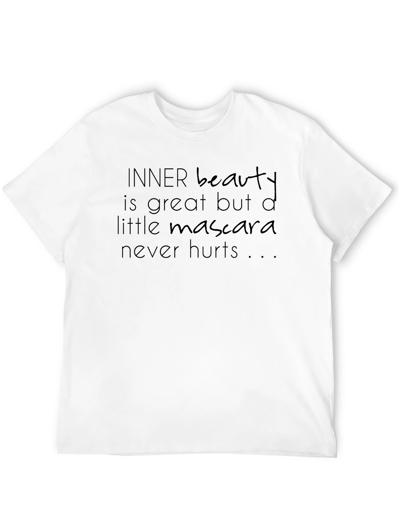 Inner Beauty Mascara Graphic T-Shirt