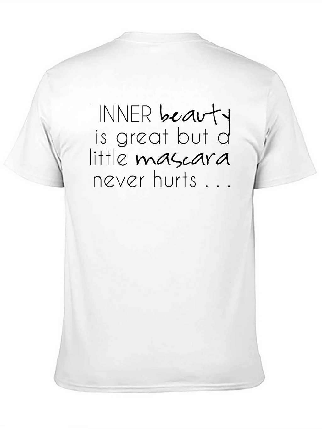 Inner Beauty Mascara Graphic T-Shirt