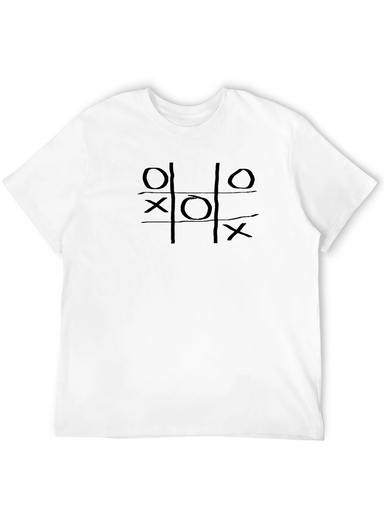 Tic-Tac-Toe Graphic Tee - Classic Game Design