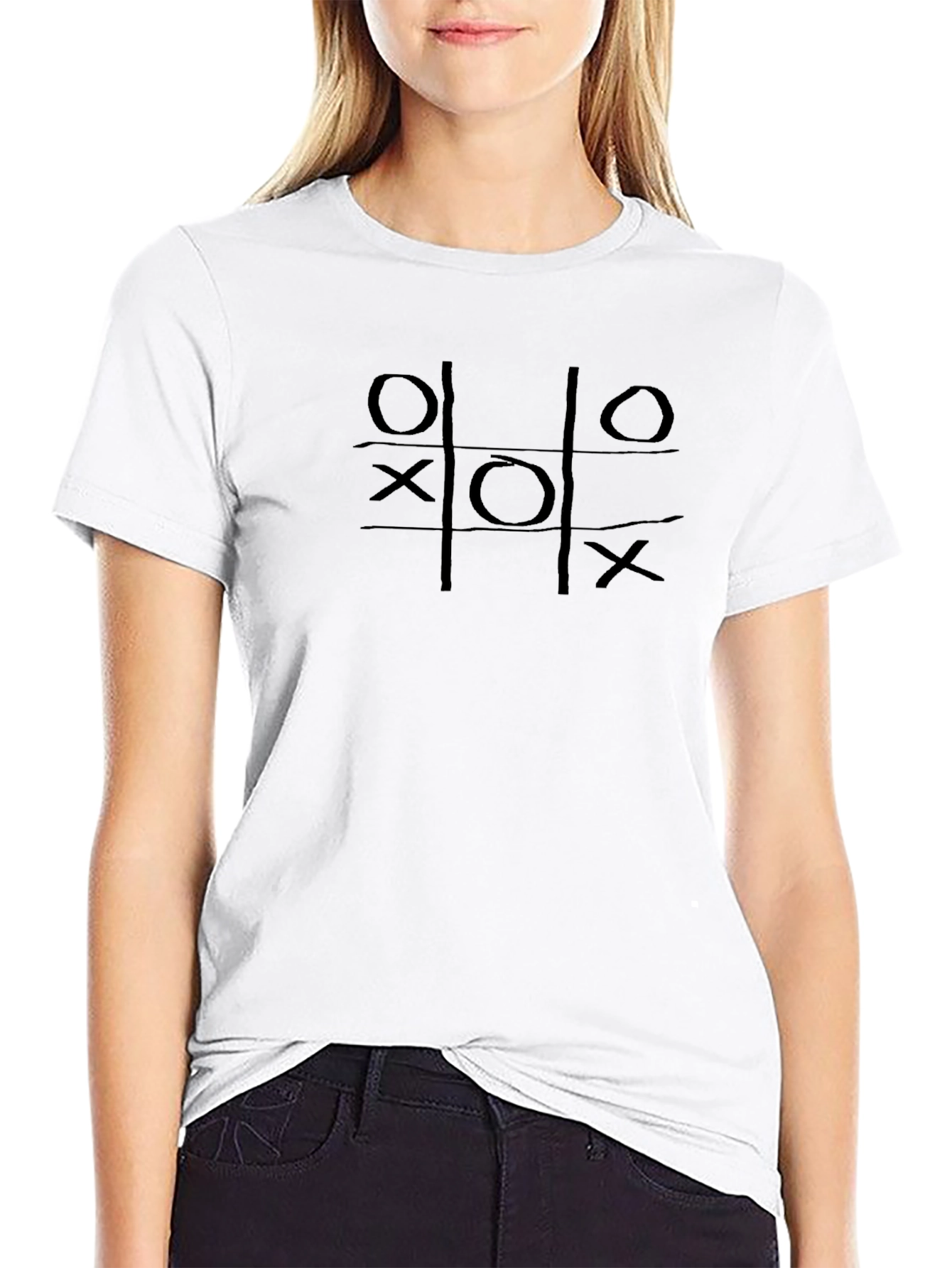 Tic-Tac-Toe Graphic Tee - Classic Game Design