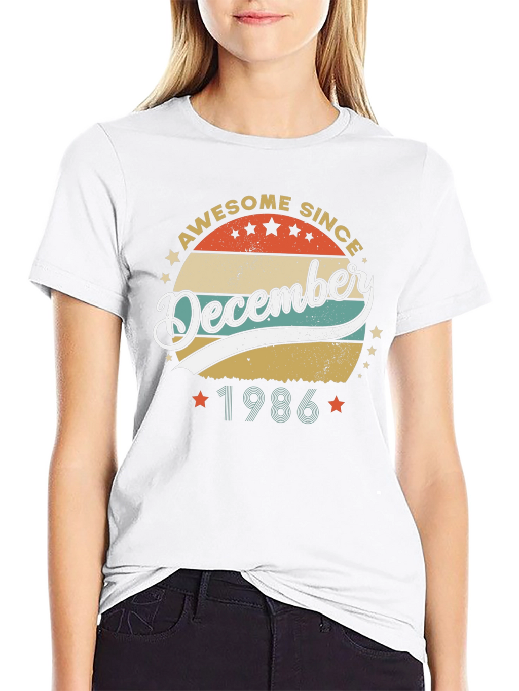 Awesome Since December 1986 Black T-Shirt