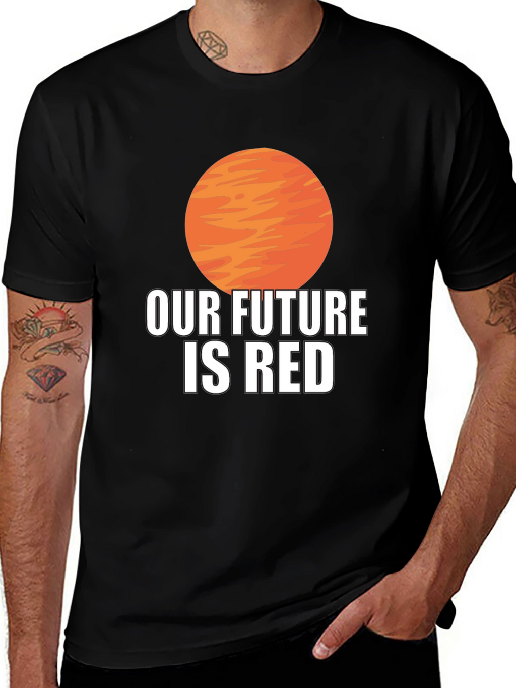 Our Future Is Red Graphic T-Shirt