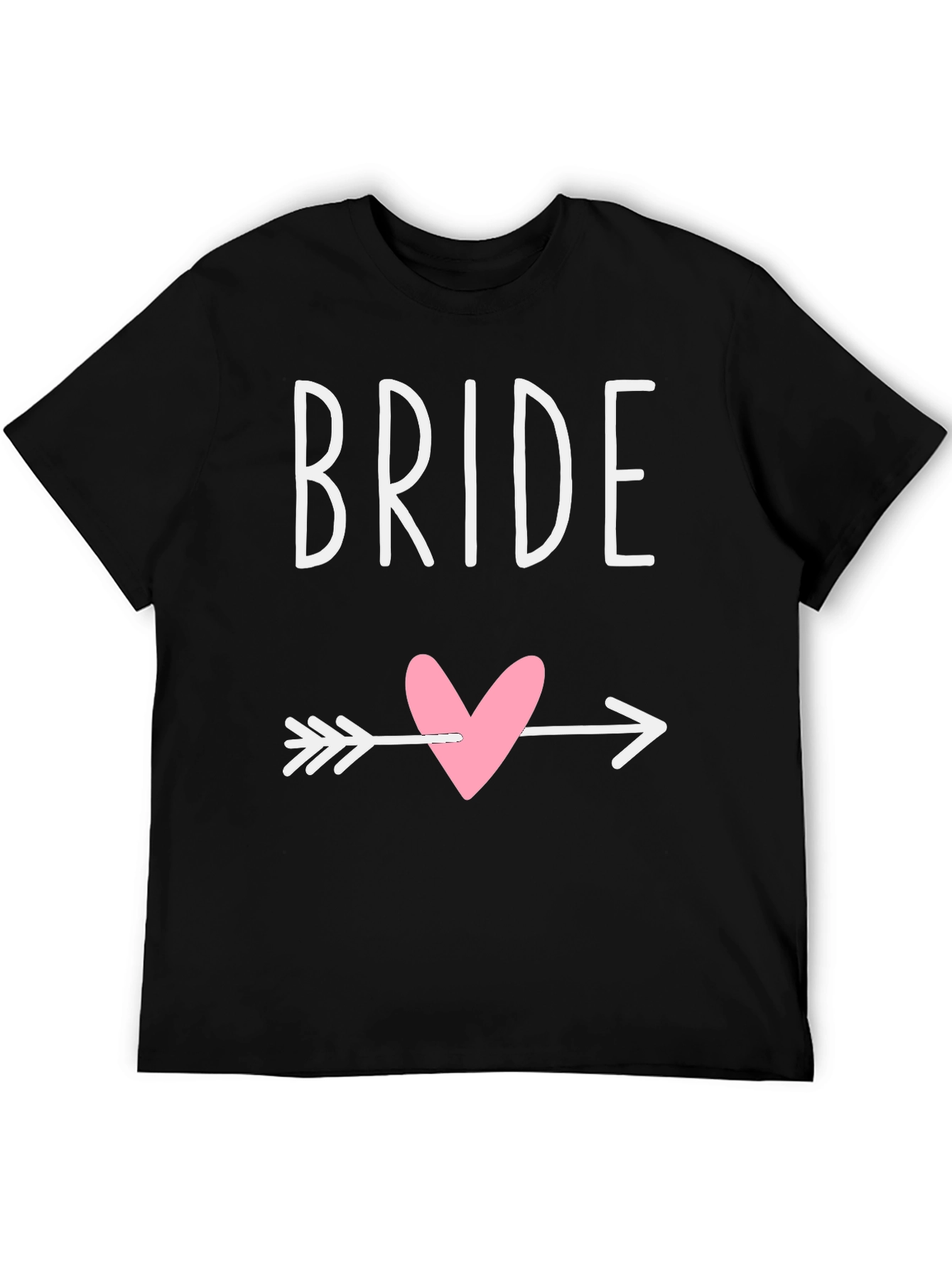 Bride T-Shirt with Heart Arrow