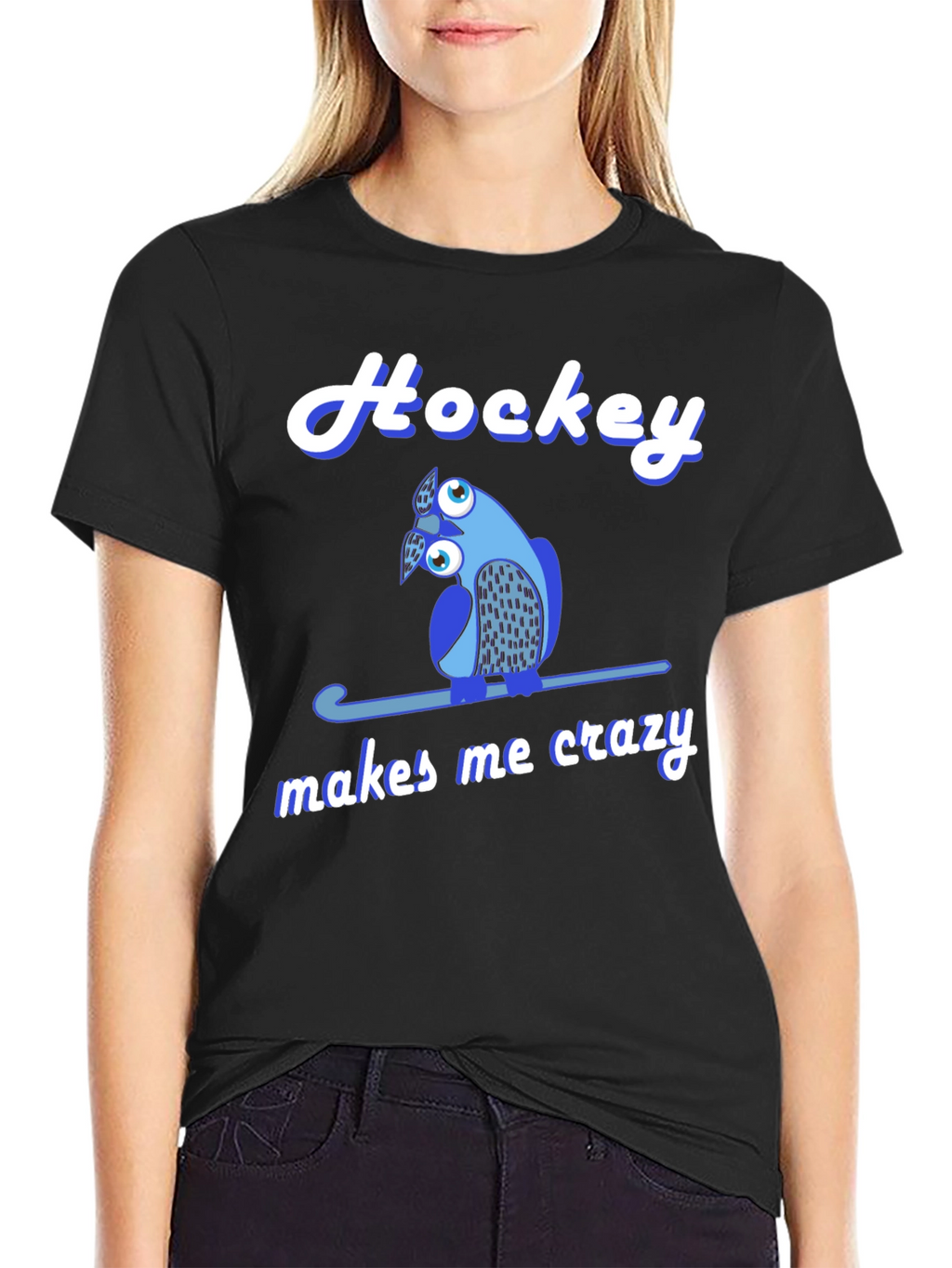 Hockey Makes Me Crazy T-Shirt