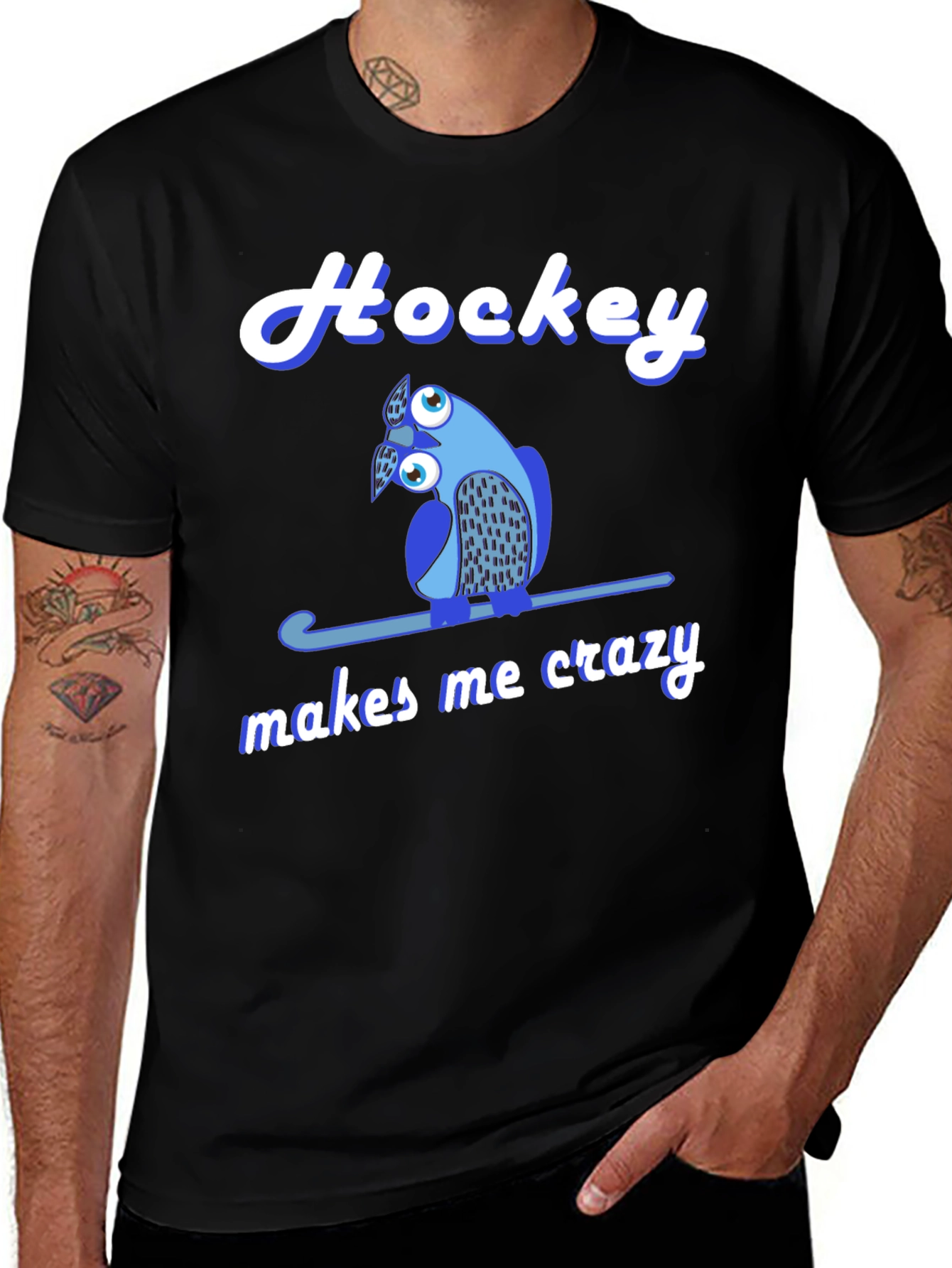 Hockey Makes Me Crazy T-Shirt
