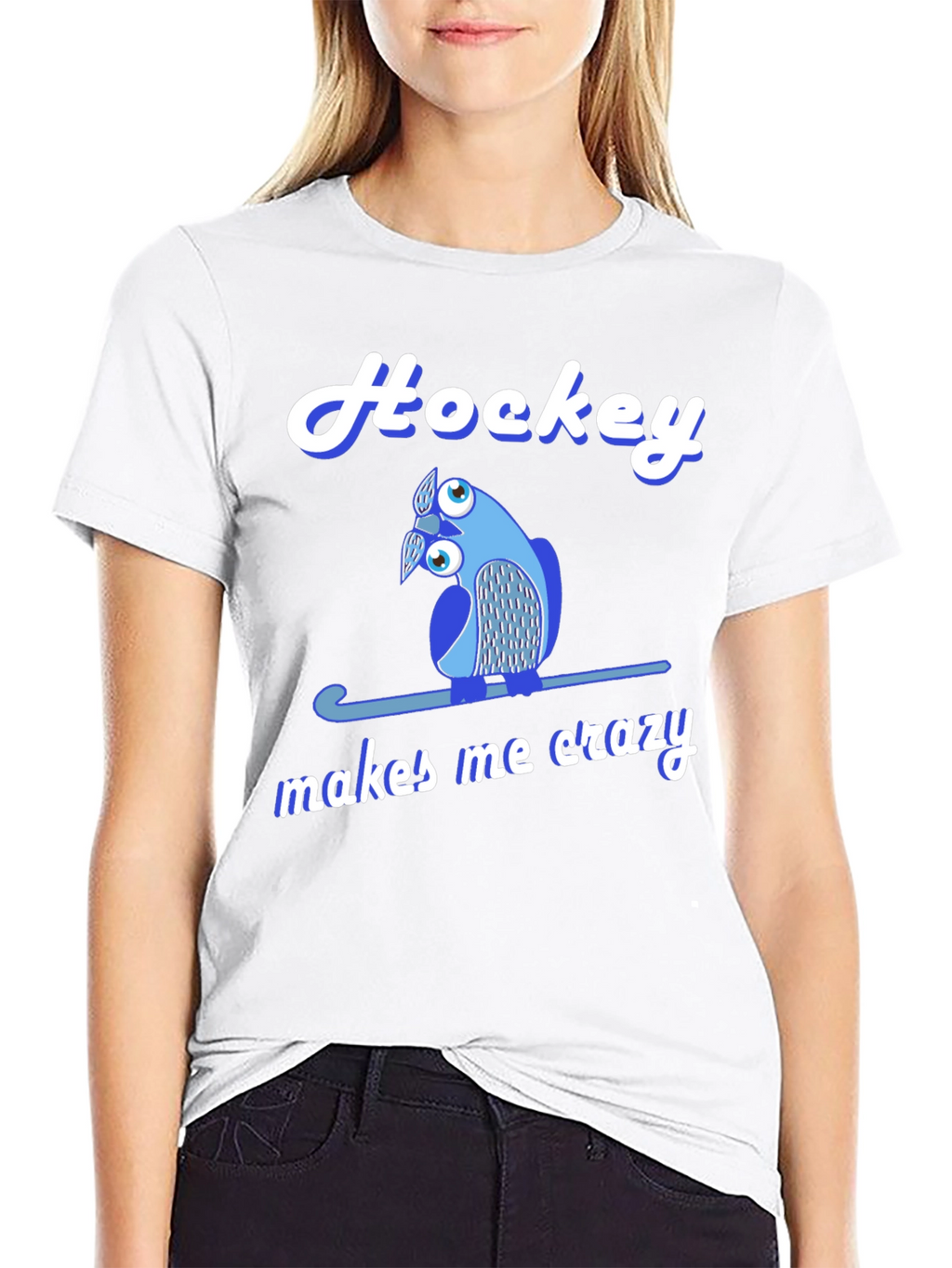 Hockey Makes Me Crazy T-Shirt