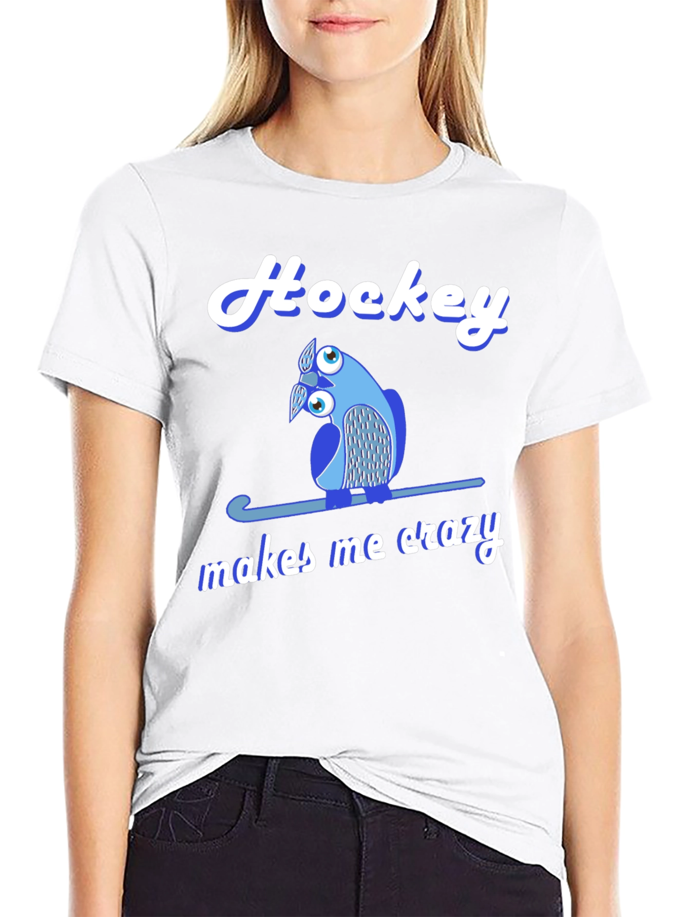 Hockey Makes Me Crazy T-Shirt